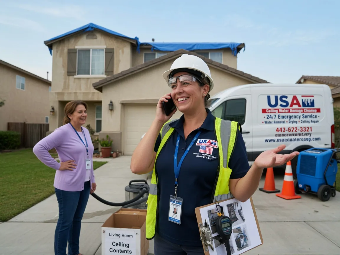 Ceiling Water Damage Restoration Lupton, AZ FAQs
